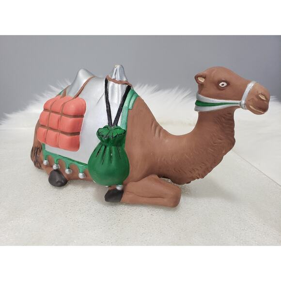 Vintage Holland Mold Christmas Nativity Replacement Laying Camel 1979 LARGE - Picture 1 of 9